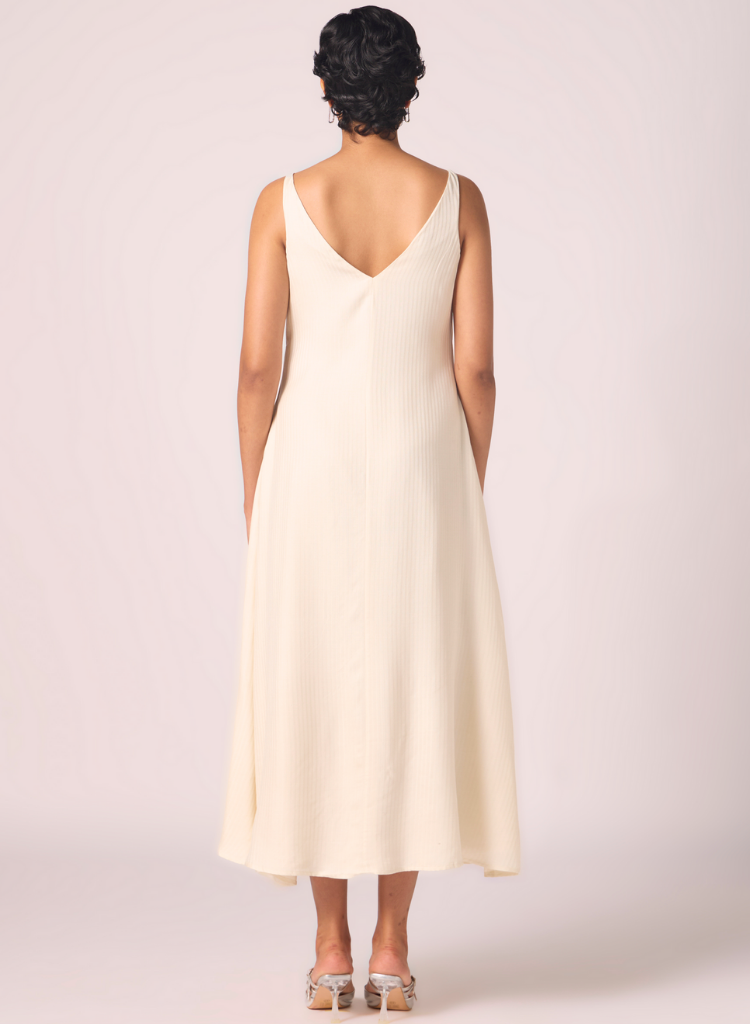 Spica Silk Slip Dress