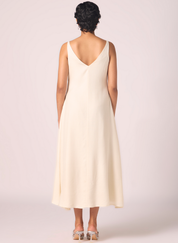 Spica Silk Slip Dress