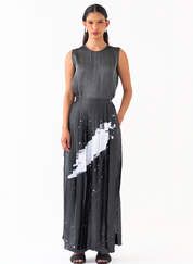 Splash Skirt Pants Set