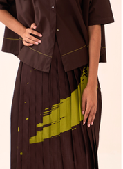 Splash Skirt Pants Set