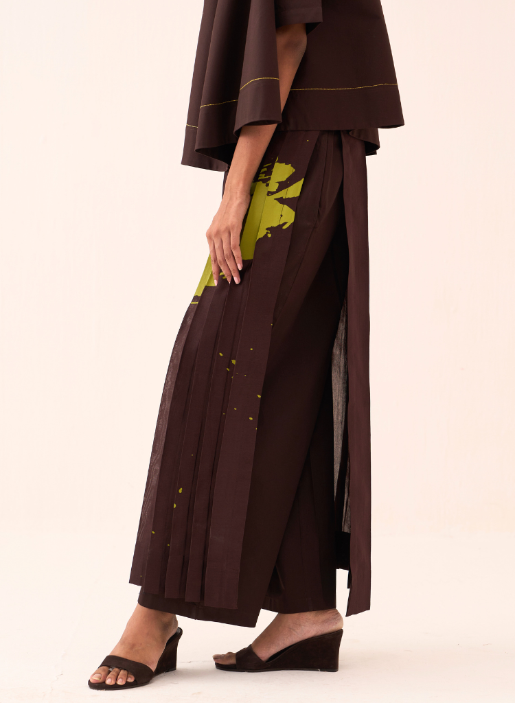 Splash Skirt Pants Set