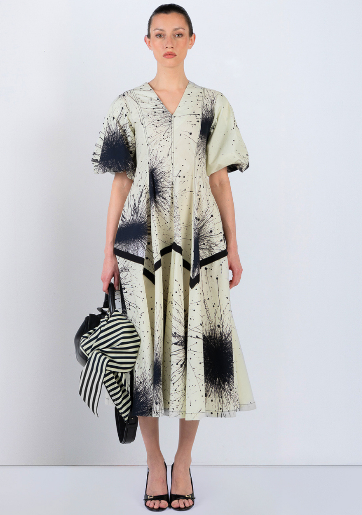 Splatter Thalia Dress