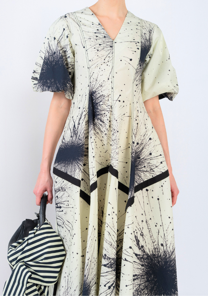 Splatter Thalia Dress