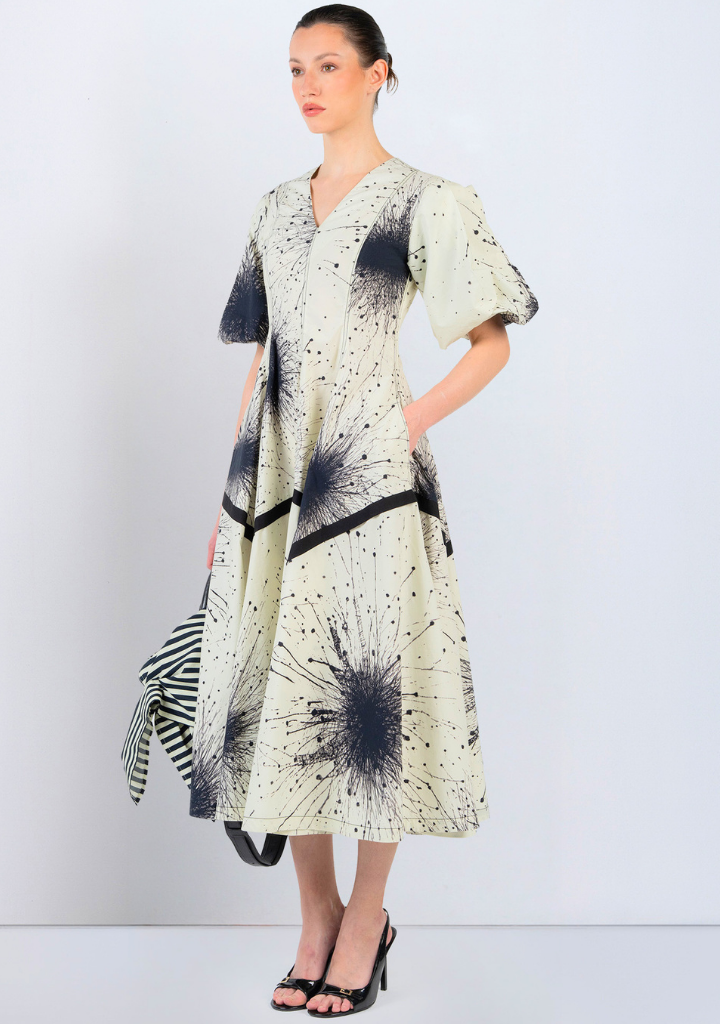 Splatter Thalia Dress