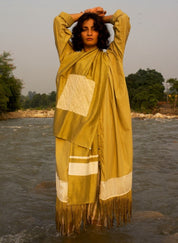 Square Embroidered Scarf