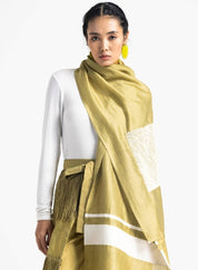 Square Embroidered Scarf