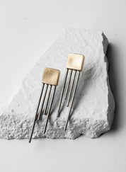 Square Trinity Earrings RTS