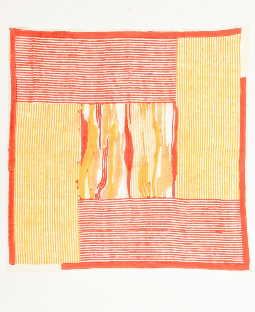 Square Fire Head Scarf