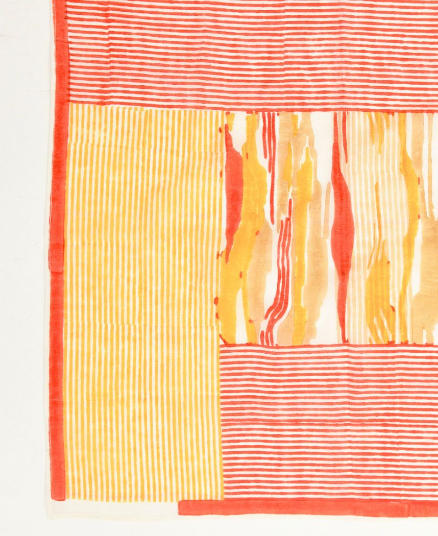 Square Fire Head Scarf