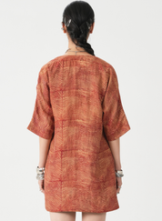 Stad Hand Printed Dress