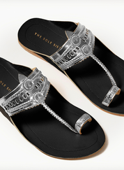 Stardust Black Sandals