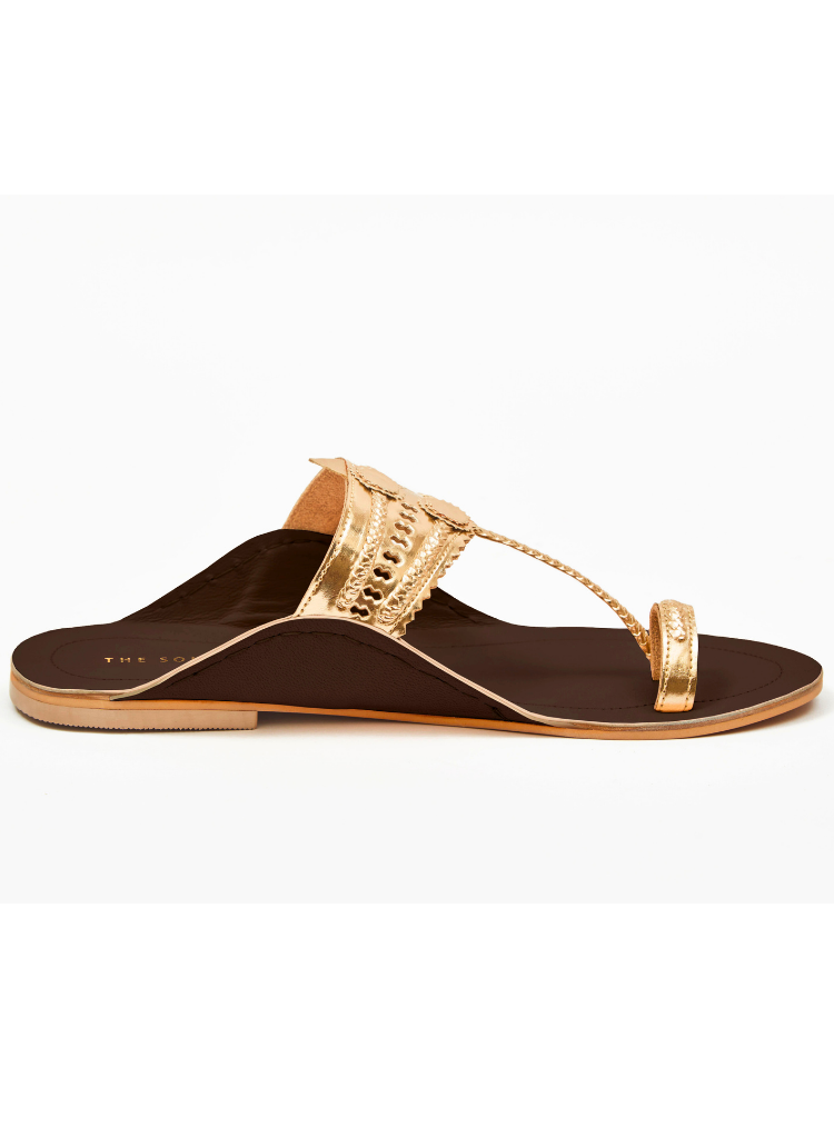 Stardust Dark Brown Sandals
