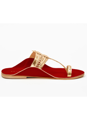Stardust Deep Red Sandals