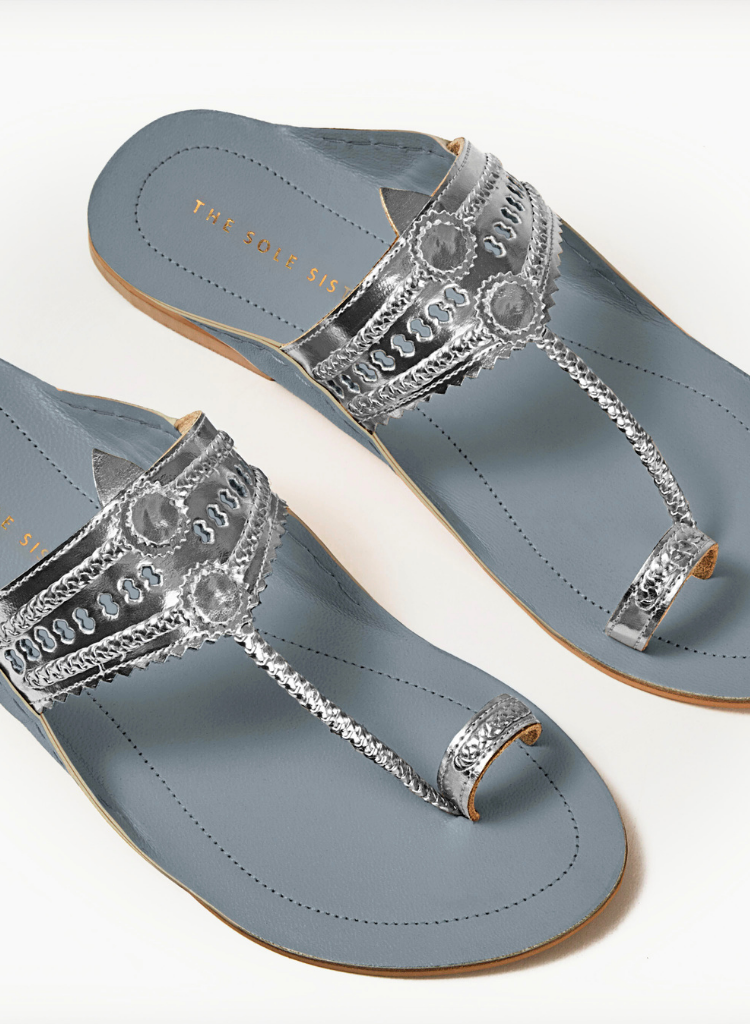Stardust Grey Sandals