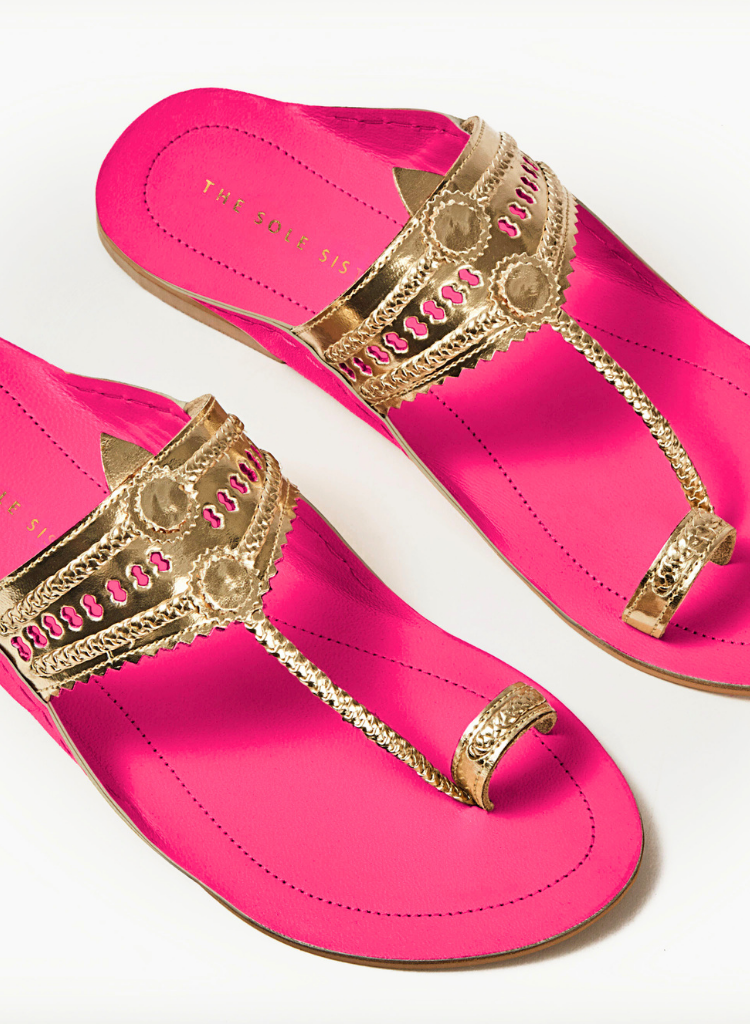 Stardust Hot Pink Sandals