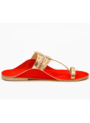 Stardust Orange Sandals