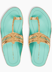 Stardust Seafoam Sandals