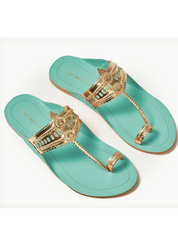 Stardust Seafoam Sandals