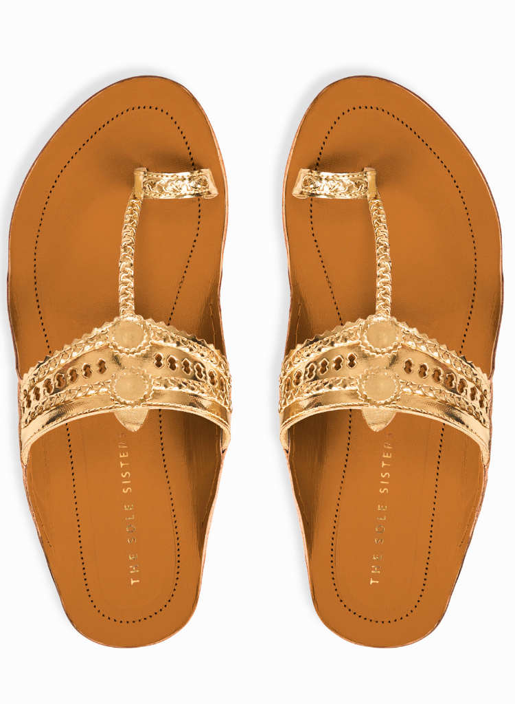 Stardust Tan Sandals