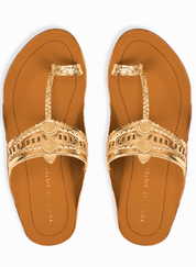 Stardust Tan Sandals