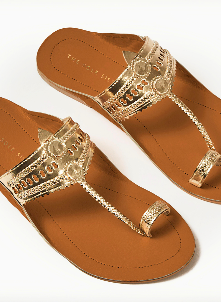 Stardust Tan Sandals