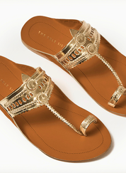 Stardust Tan Sandals