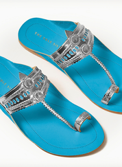 Stardust Turquoise Sandals