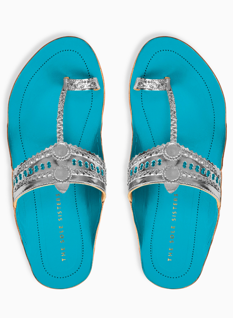 Stardust Turquoise Sandals