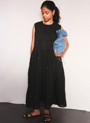 Starlit Pintucks Dress