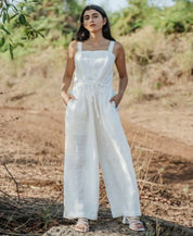 Strap Back Long Jumpsuit