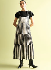 Strappy Tiered Dress