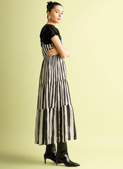 Strappy Tiered Dress