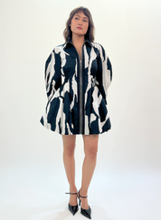 Stream Bubble Hem Dress