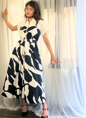 Stream Cup Zip Dress