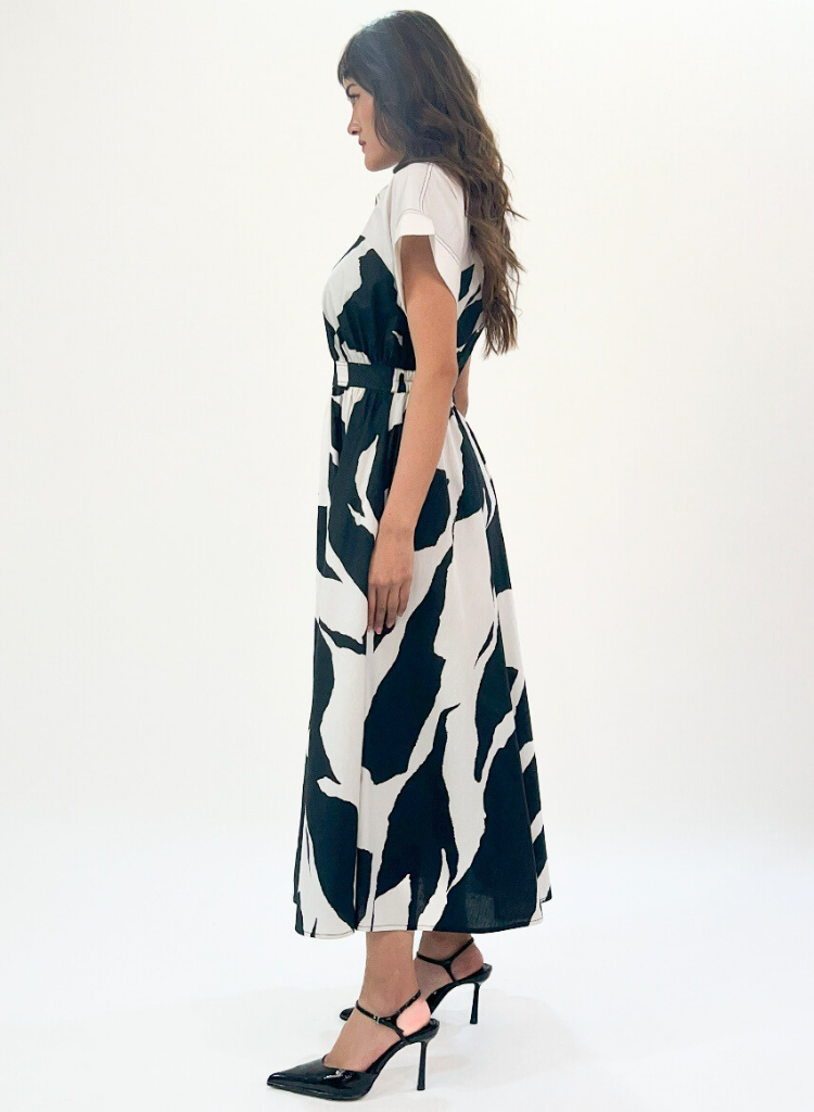 Stream Cup Zip Dress