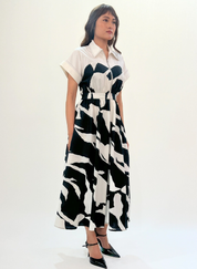 Stream Cup Zip Dress