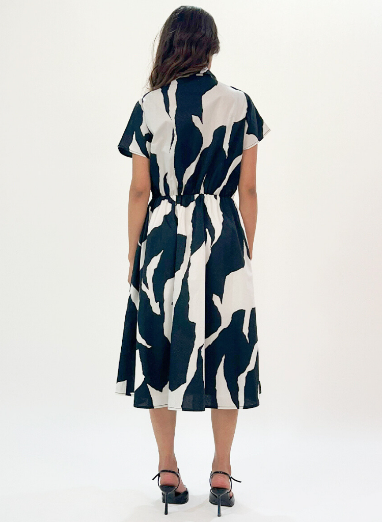 Stream Wrap Dress
