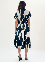 Stream Wrap Dress