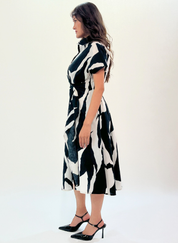 Stream Wrap Dress