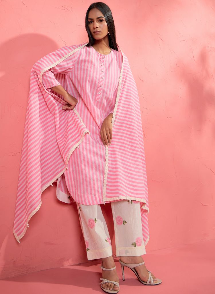 Stripe Dupatta