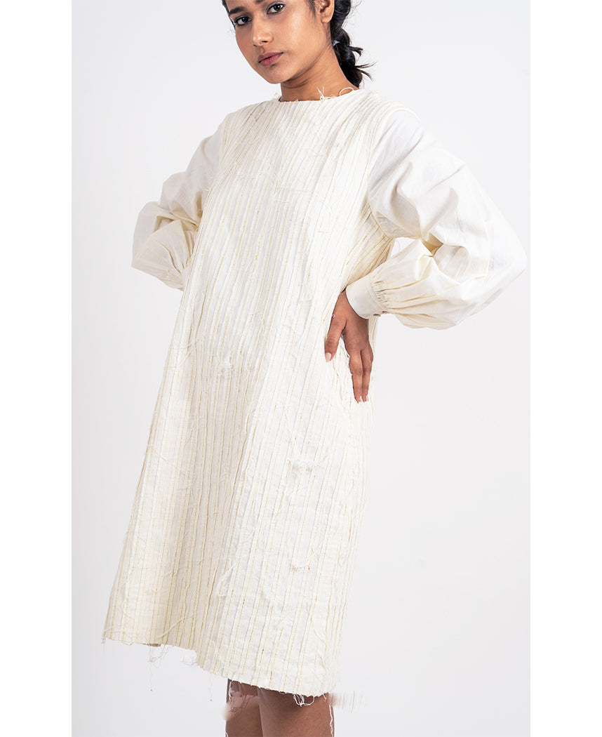 Stripe Textured Dress