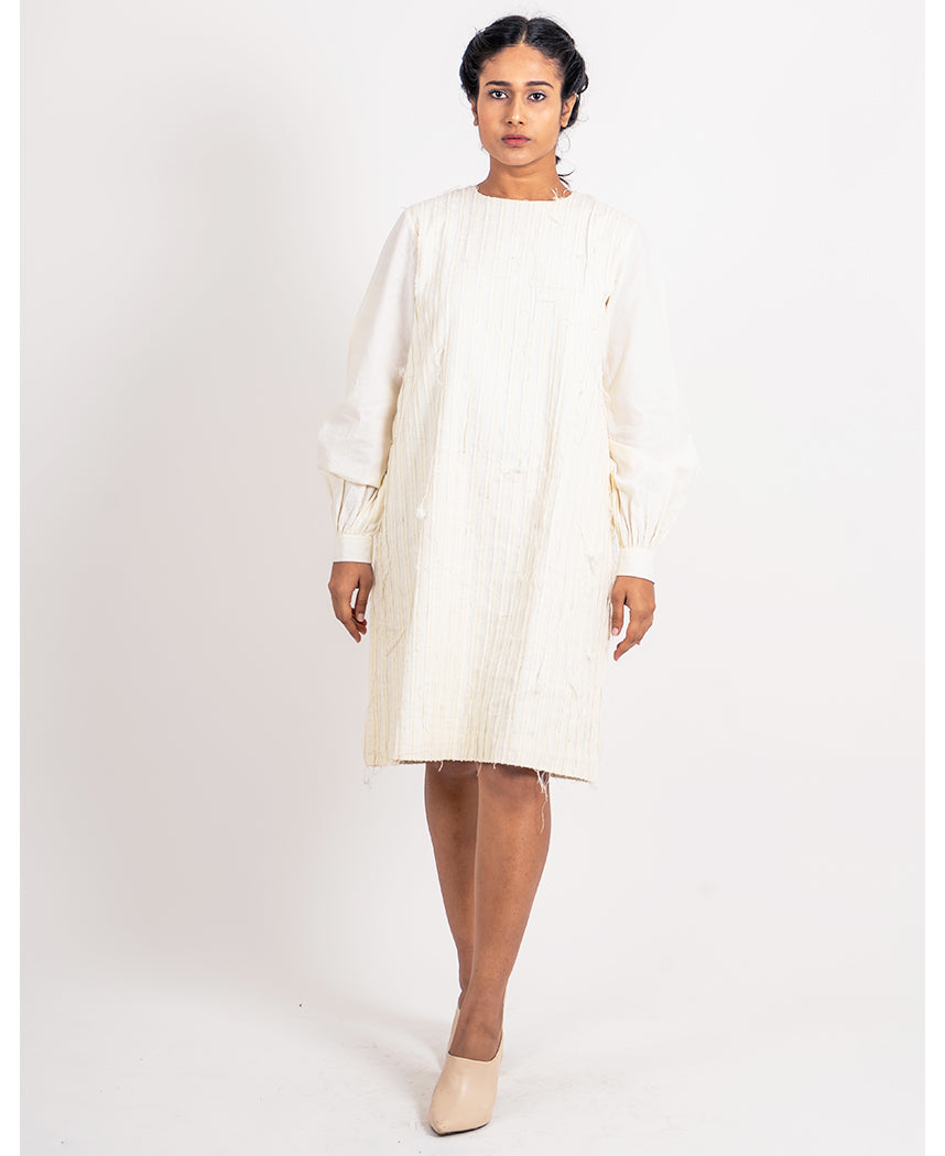 Stripe Textured Dress