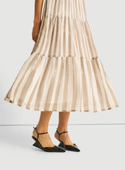 Strappy Tiered Dress