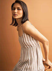 Strappy Tiered Dress