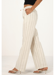 Striped Drawstring Pants