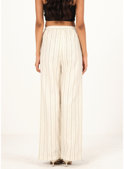 Striped Drawstring Pants