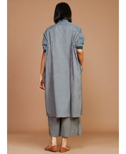 Striped Kaftan Dress