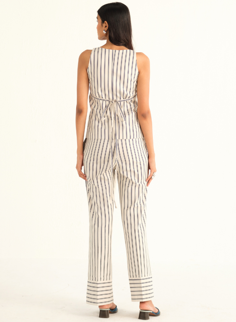 Striped Linen Pants