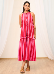 Striped Maxi Dress