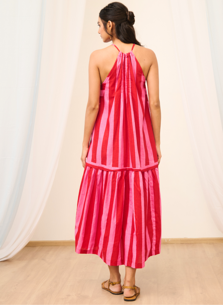 Striped Maxi Dress